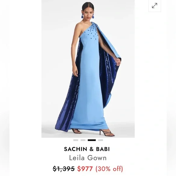 Sachin and Babi Leila Gown - Picture 4 of 6